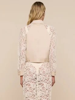 Novelle Lace Trench