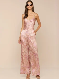 Pilar Silk Wide-Leg Pant