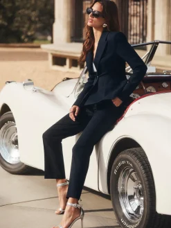 Rebel Pinstriped Trouser