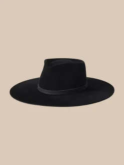 Reyes Leather Band Fedora