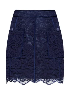 Riven Lace Mini Skirt