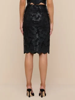 Royal Pencil Skirt
