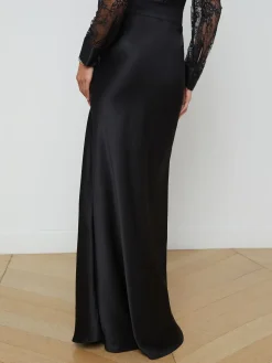Ryker Silk Maxi Skirt