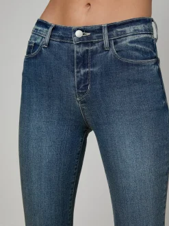 Sada Cropped Slim-Leg Jean
