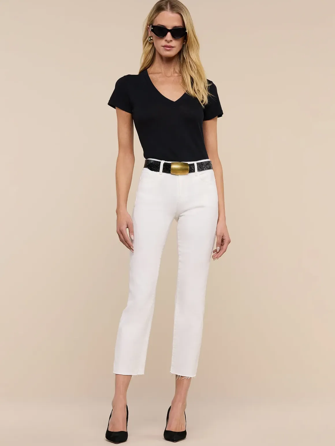 Sada Slim-Leg Cropped Jean