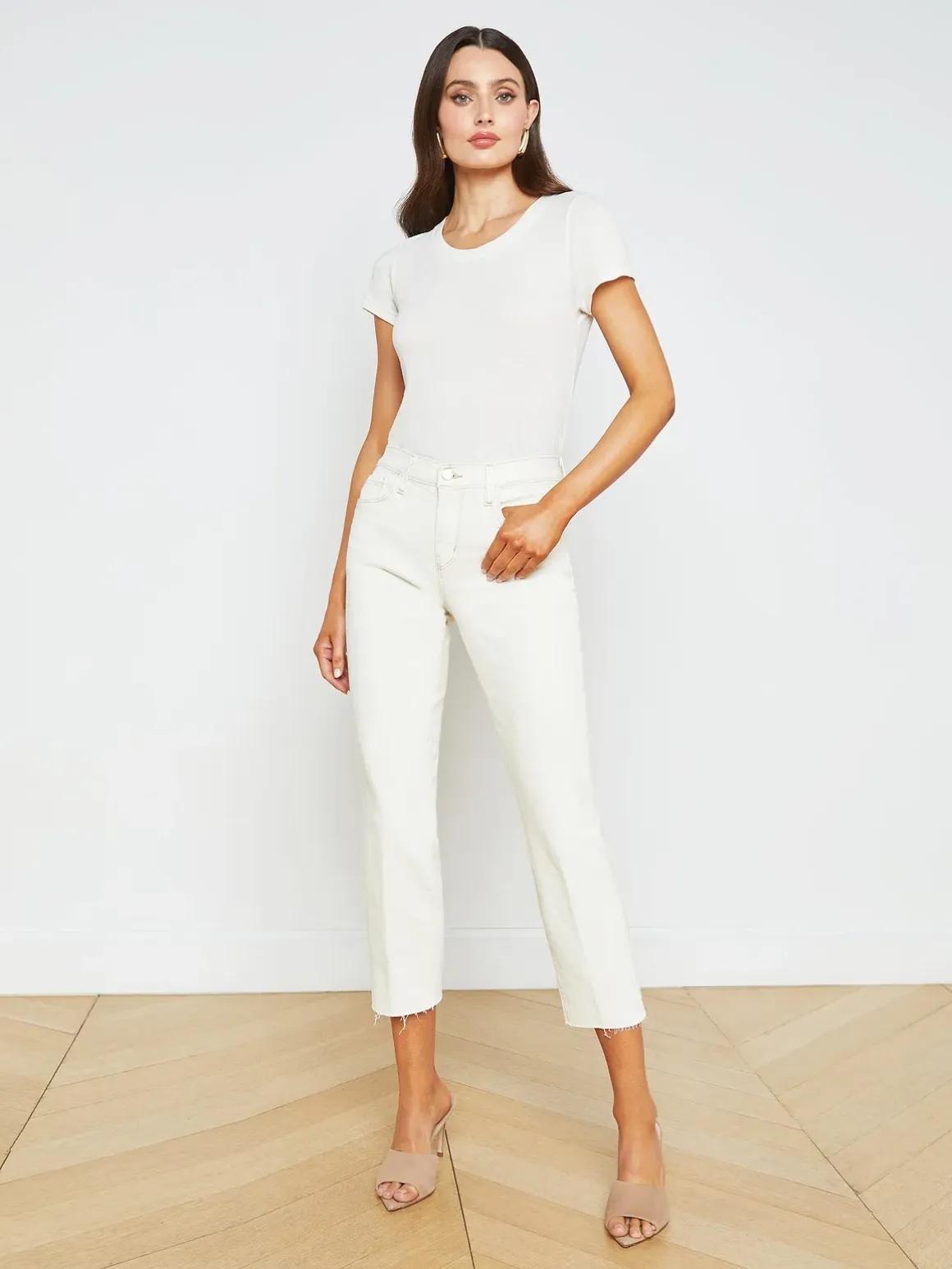 Sada Slim-Leg Cropped Jean