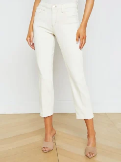 Sada Slim-Leg Cropped Jean