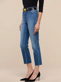 Sada Slim-Leg Cropped Jean
