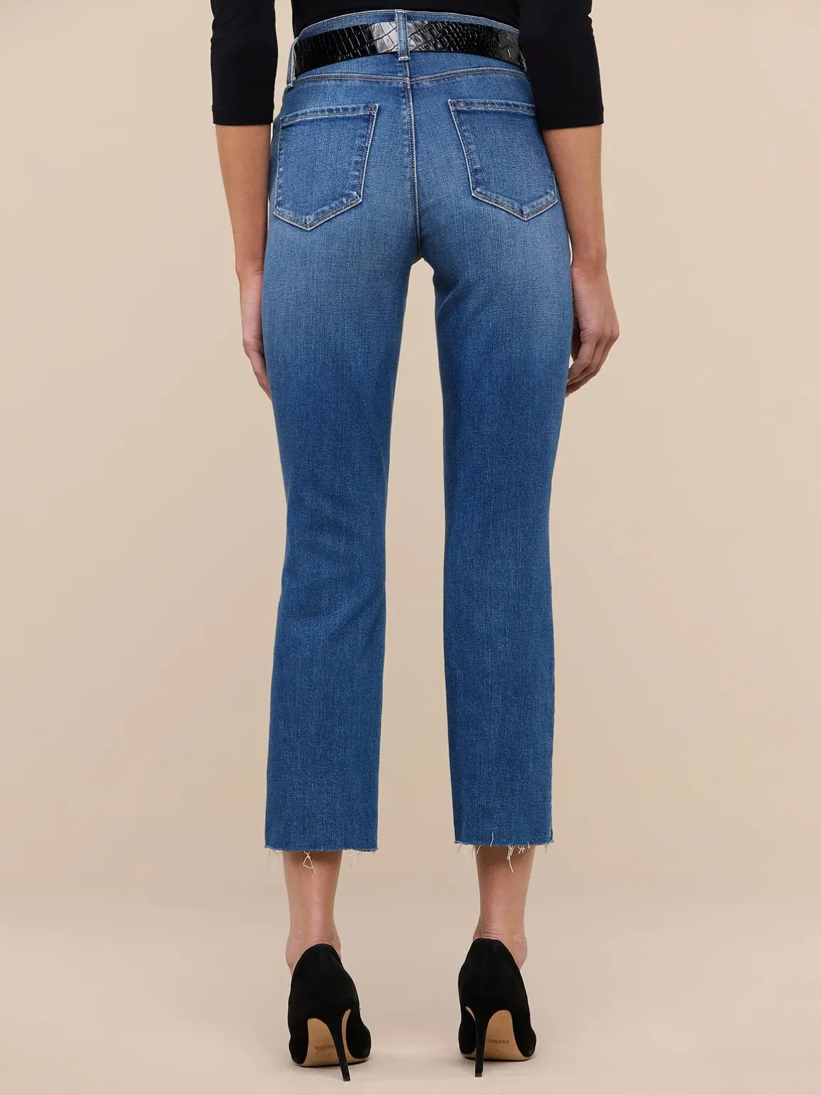 Sada Slim-Leg Cropped Jean