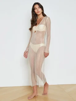 Sara Mesh Cover-Up Dress