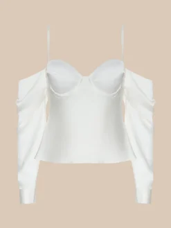 Saya Satin Top