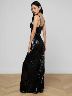 Sayla Sequin Gown