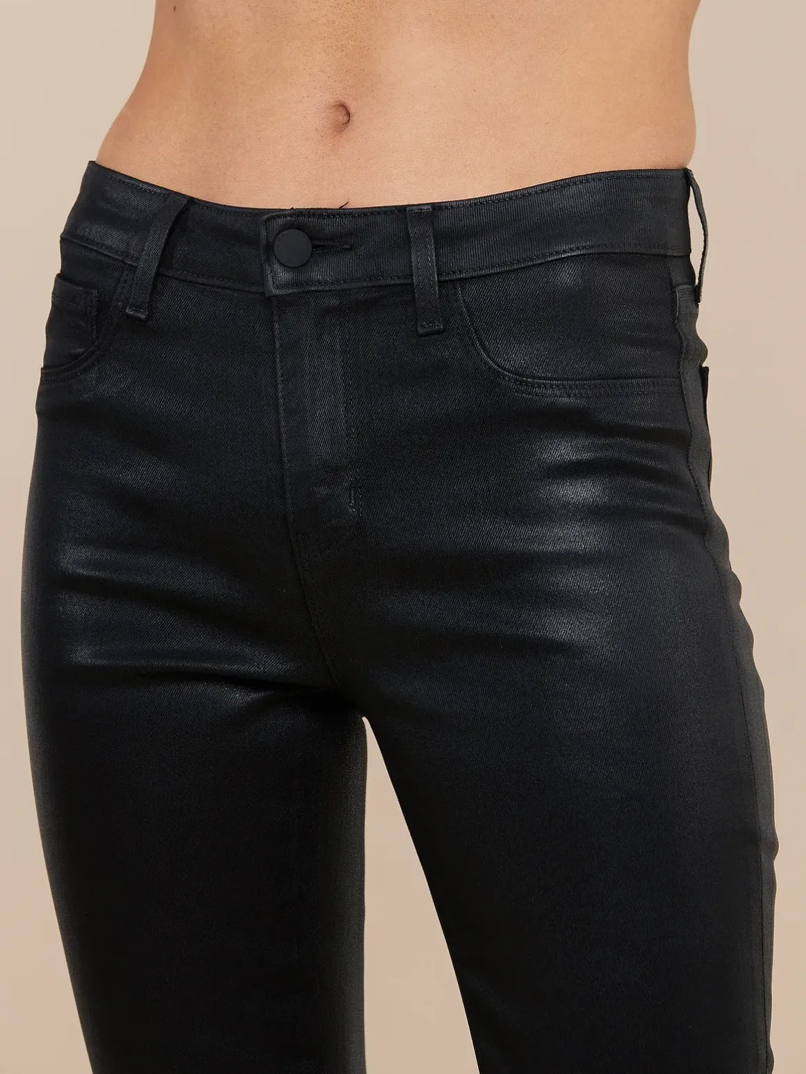 Selma Coated Bootcut Jean