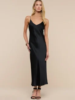 Seridie Silk Slip Dress