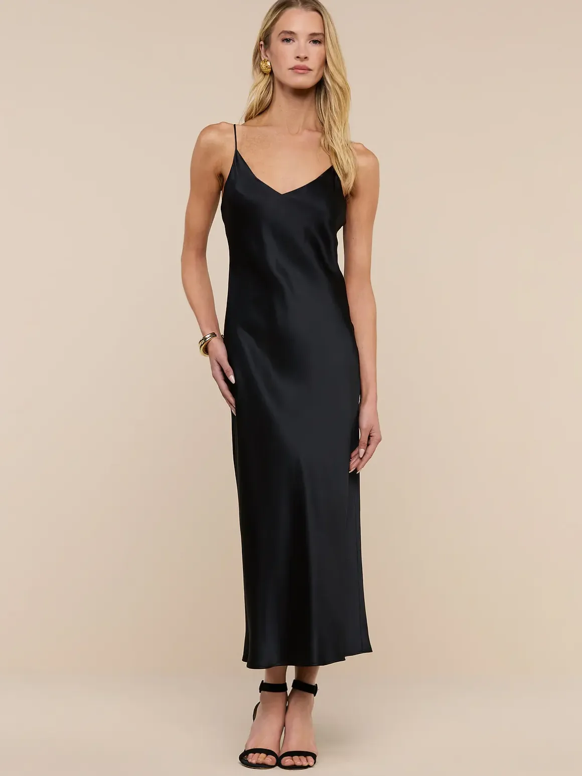 Seridie Silk Slip Dress