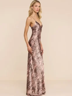Serita Silk Gown