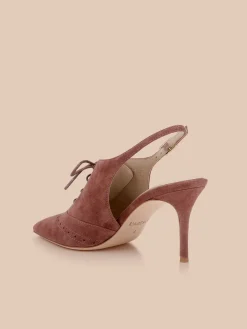 Shreya Suede Slingback Pump