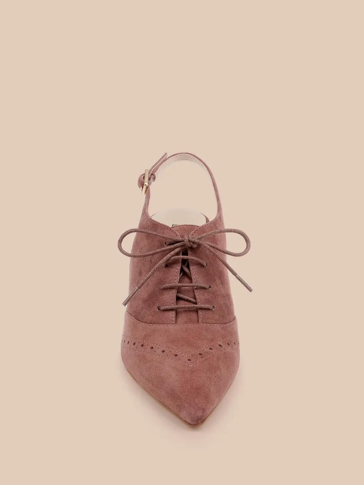 Shreya Suede Slingback Pump