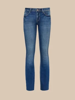 Sneeki Low-Rise Straight-Leg Jean