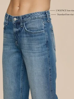Sneeki Low-Rise Straight-Leg Jean