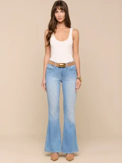 Taney Low-Rise Flare Jean