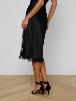 Tico Silk Lace Skirt