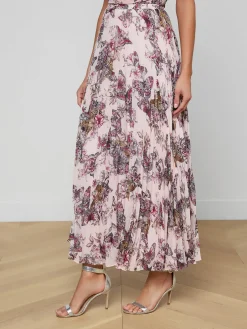 Torin Pleated Maxi Skirt