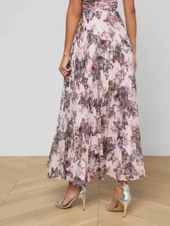 Torin Pleated Maxi Skirt
