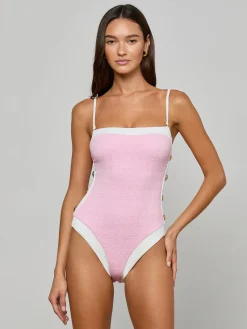 Tory Bandeau One-Piece Swimsuit