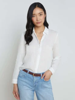 Tyler Linen Blouse