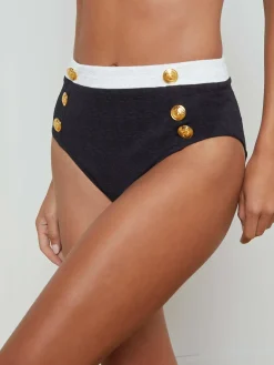 Vanessa High-Waisted Bikini Bottom