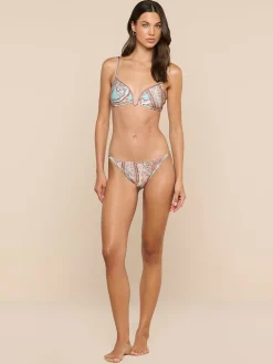 Violet String Bikini Bottom