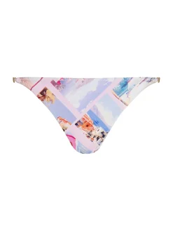 Violet String Bikini Bottom