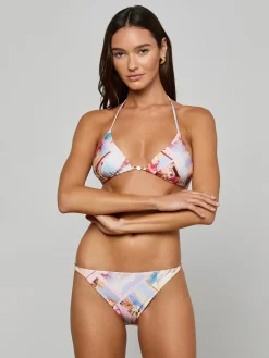 Violet String Bikini Bottom