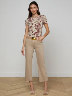 Wanda Cropped Wide-Leg Jean