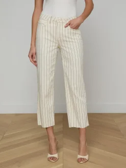 Wanda Cropped Wide-Leg Pant