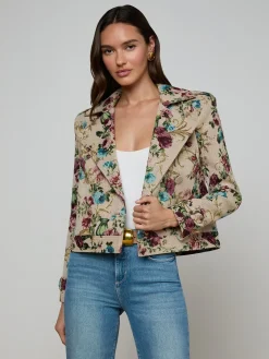 Xoey Cropped Trench Coat